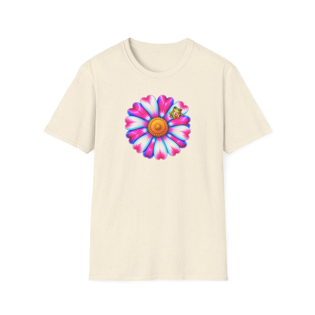 Daisy Toad Flower T-Shirt | Croaking Toad