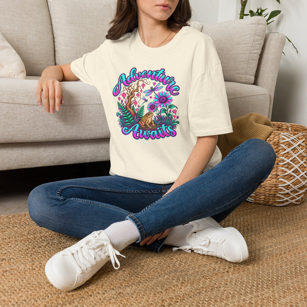 Adventure Awaits Unisex Softstyle T-Shirt
