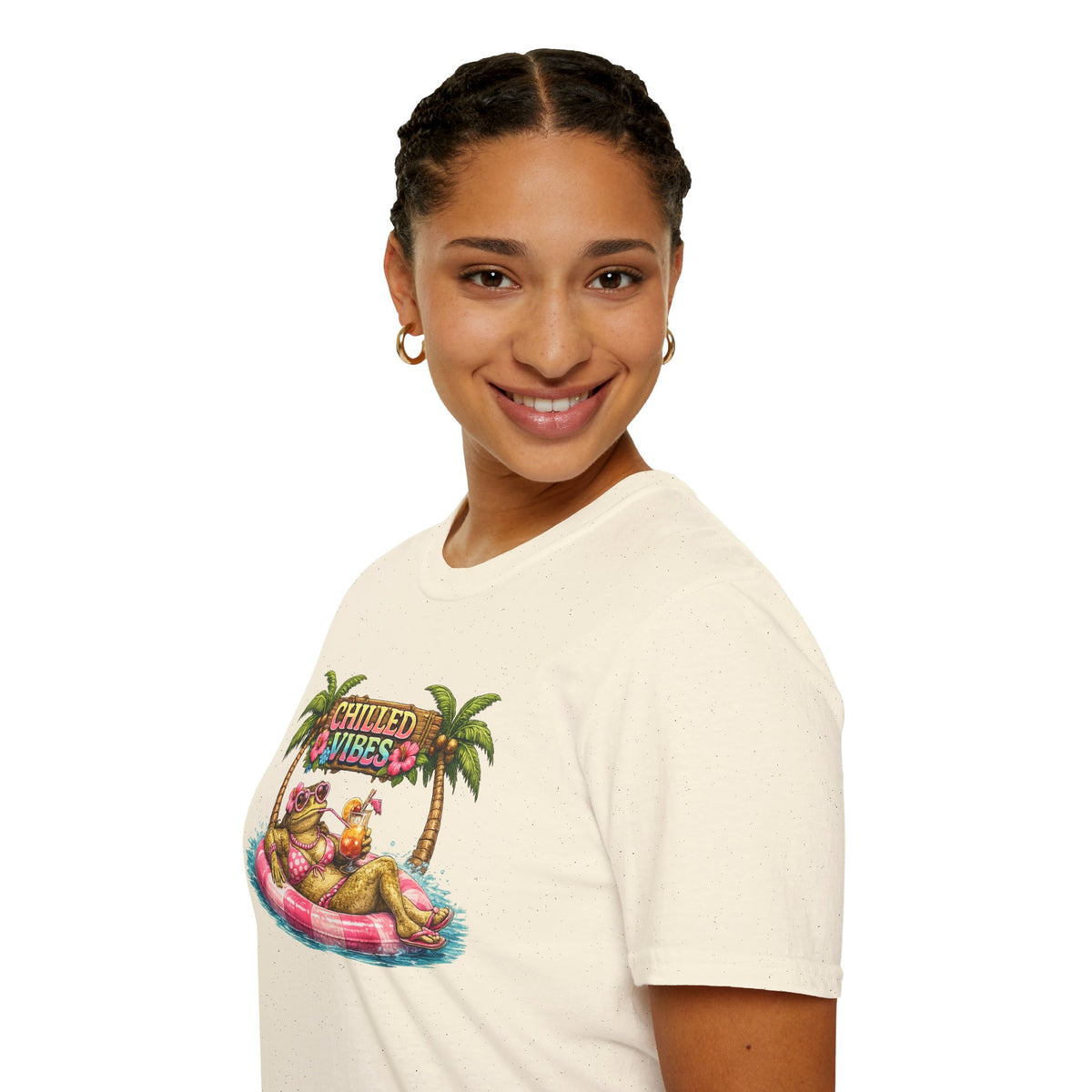 Chilled Vibes Toad Unisex Softstyle T-Shirt