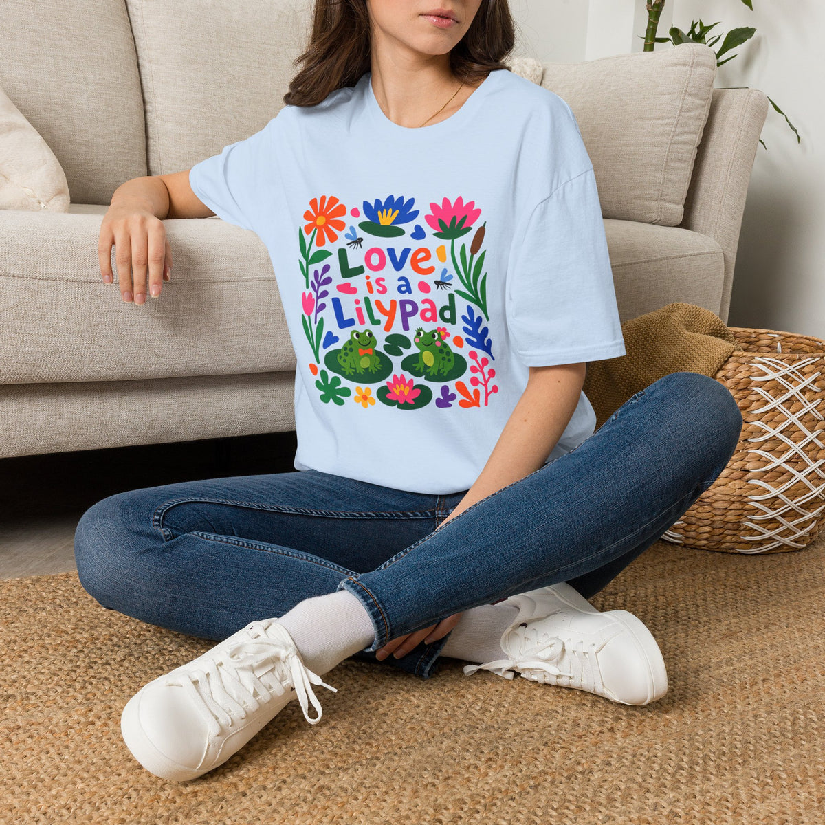 Love is a Lilypad Unisex Softstyle T-Shirt