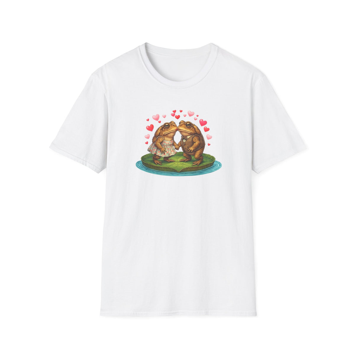Be My Valentine Toad Unisex Softstyle T-Shirt