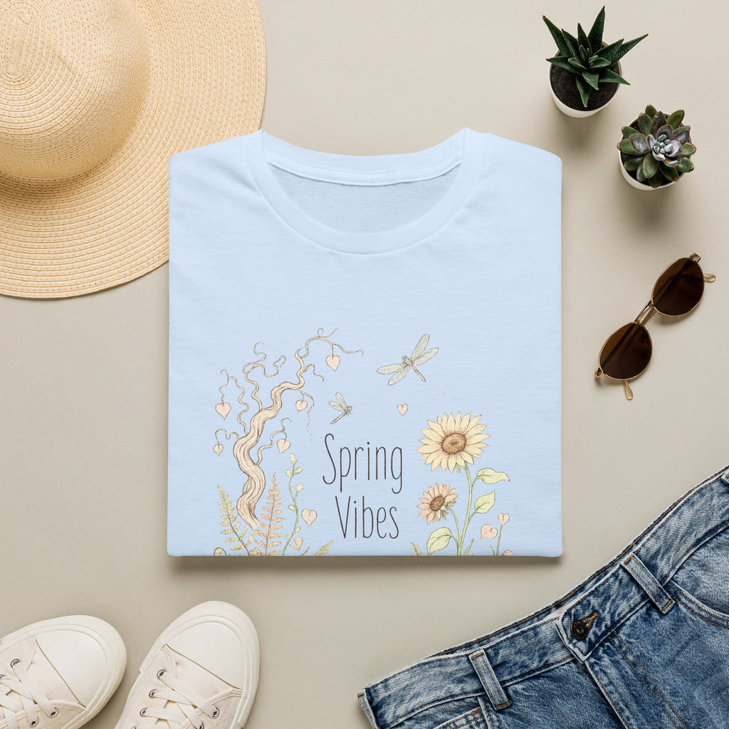 T-Shirt Unisex Morbida Stile Primaverile