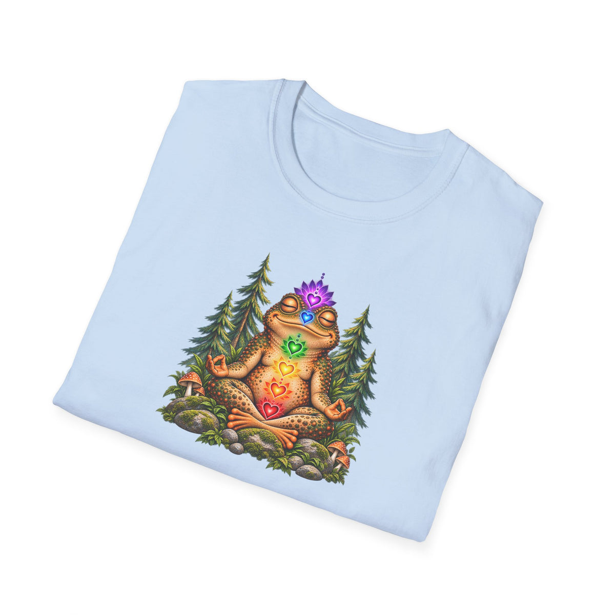 Meditation Toad Unisex Softstyle T-Shirt