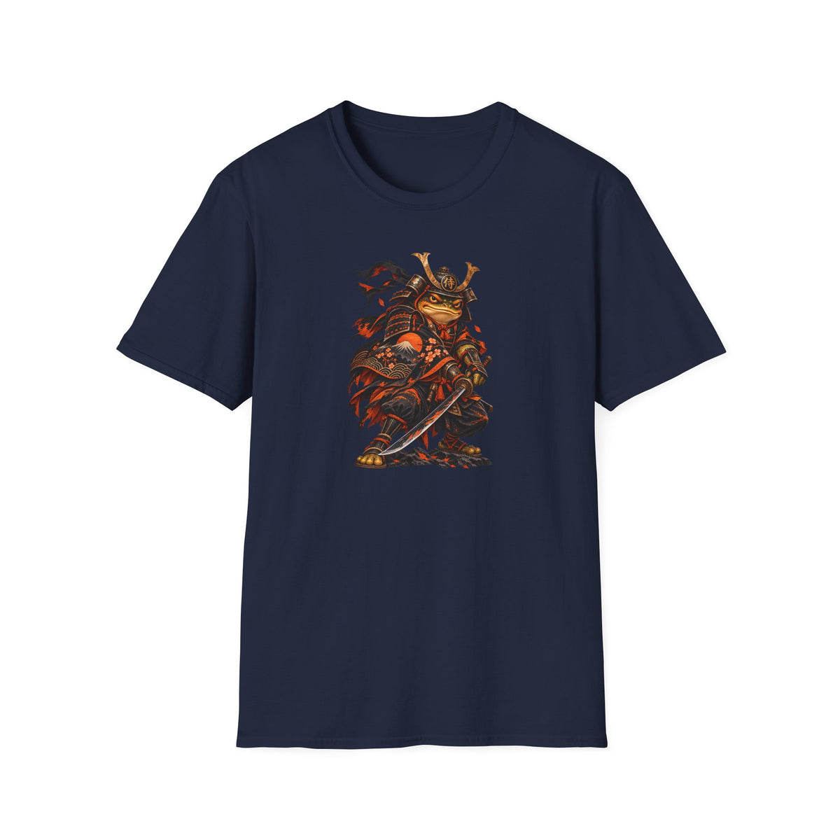 Samurai Toad Japanese Warrior T-Shirt | Croaking Toad