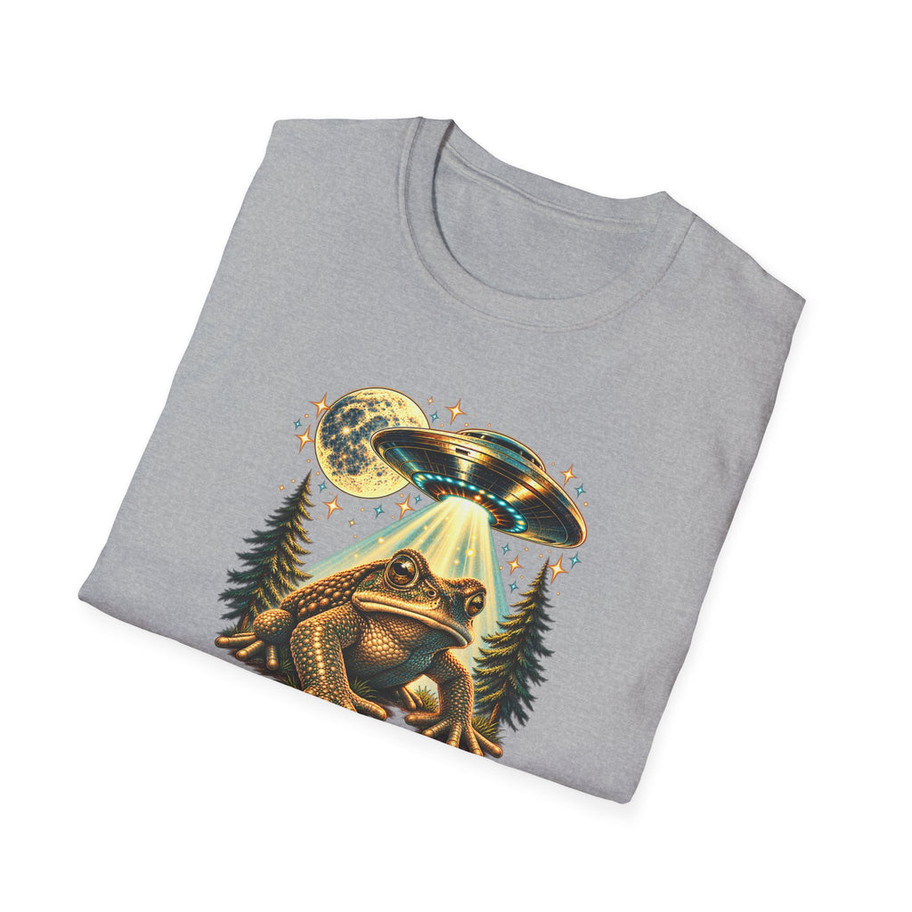 UFO Toad T-Shirt – Funny UFO & Space Graphic Tee
