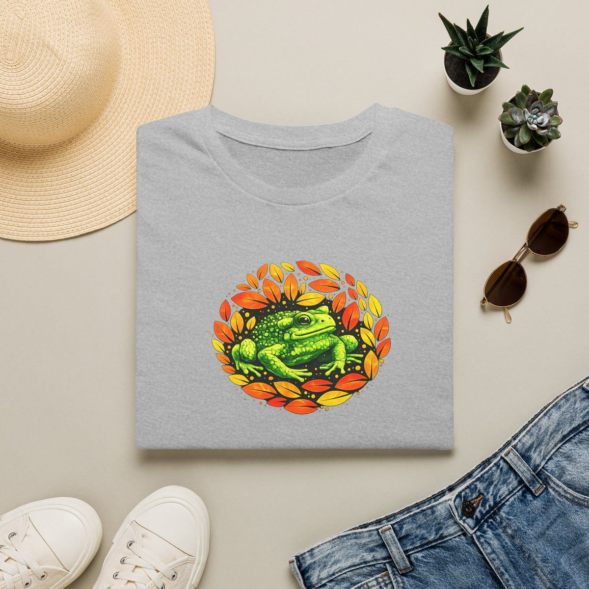 Leafy Toad Unisex Softstyle T-Shirt