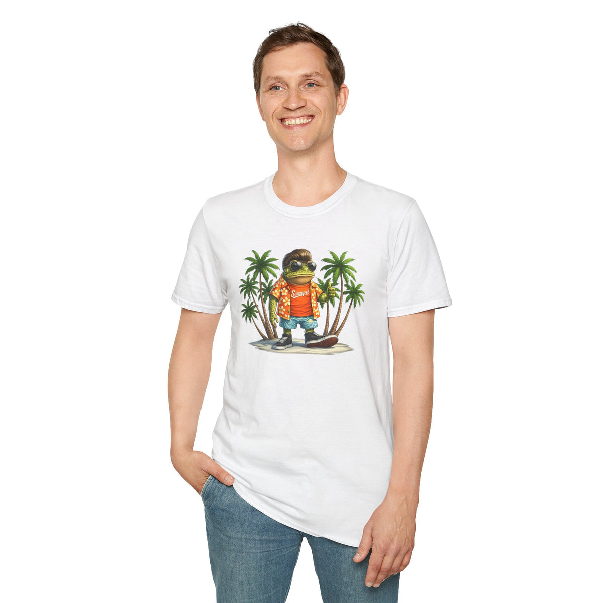 Cool Swampel Toad Unisex Softstyle T-Shirt