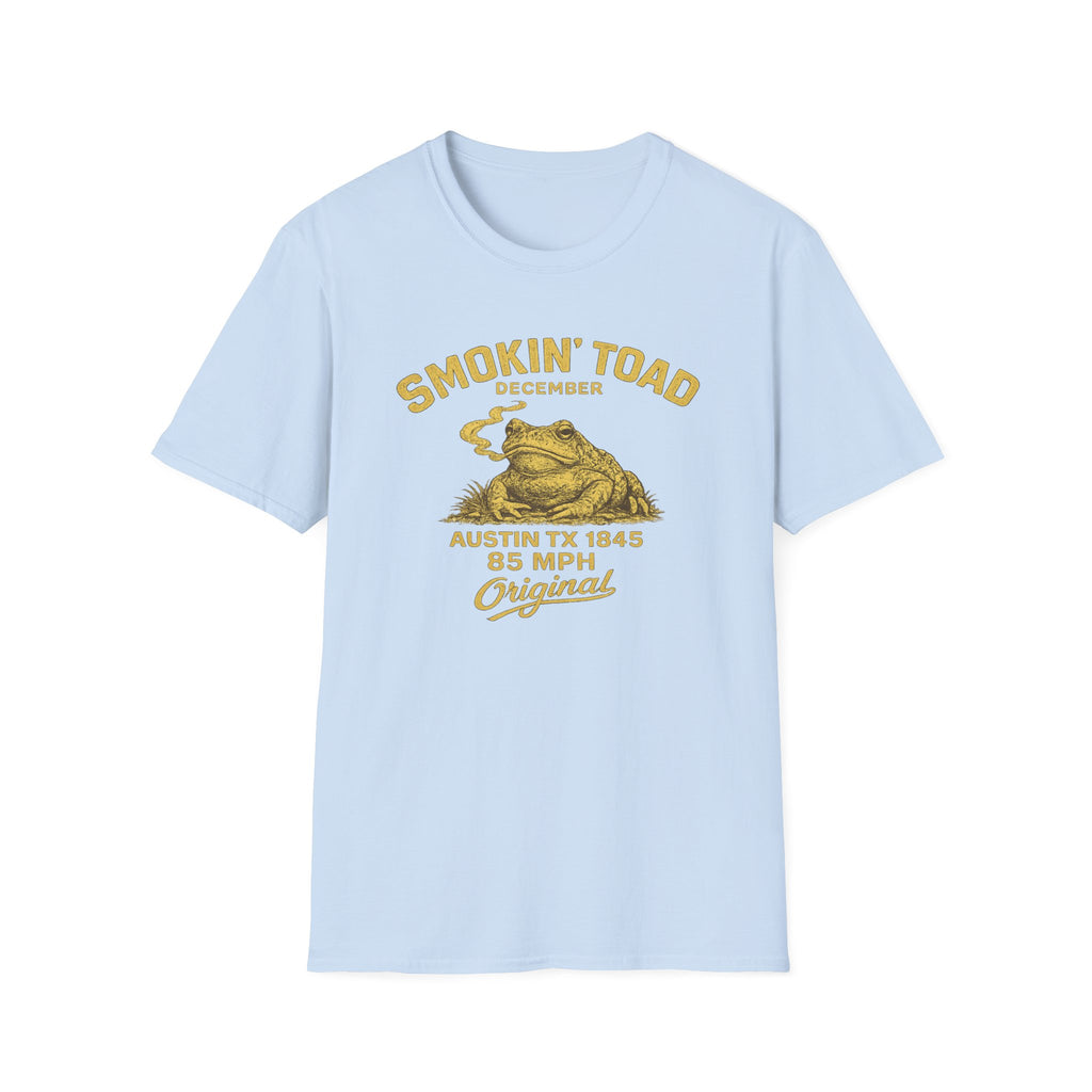 Smokin Toad Austin TX 1845 Unisex Softstyle T-Shirt