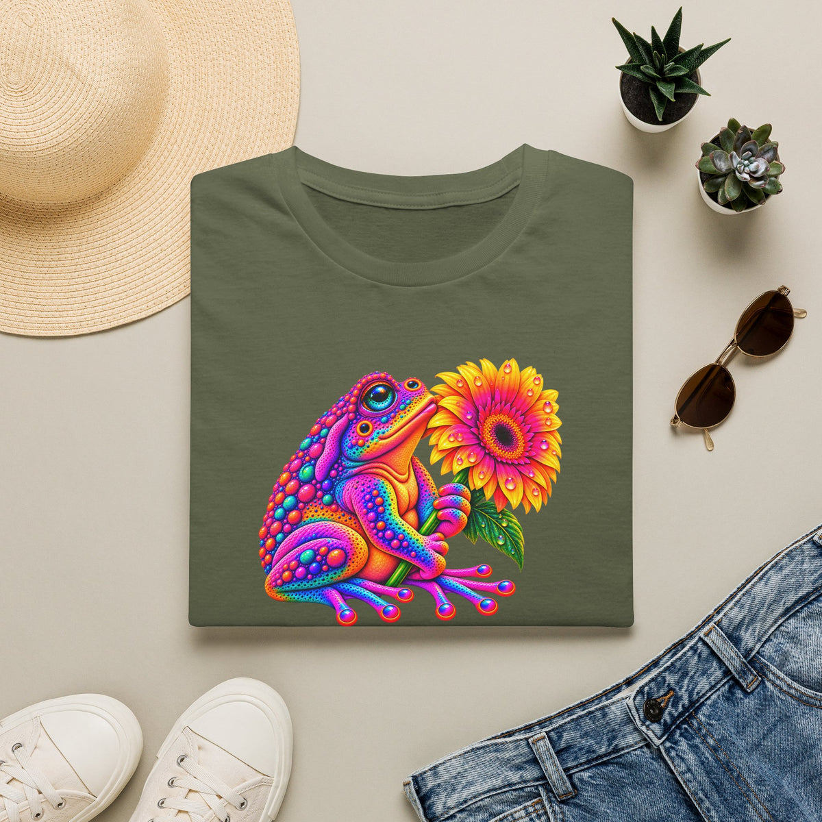 Gerbera Toad Unisex Softstyle T-Shirt