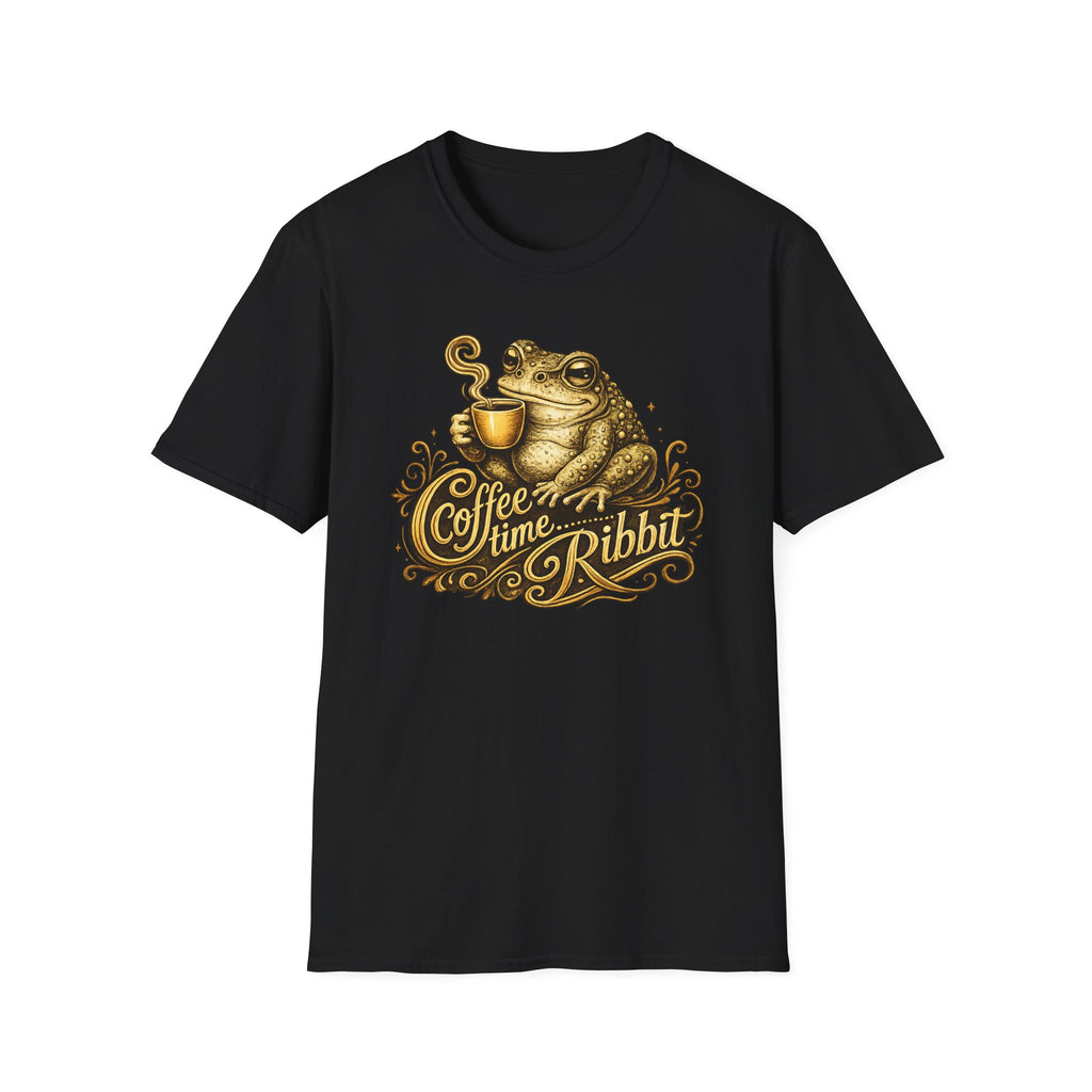 Coffee time Ribbit Unisex Softstyle T-Shirt
