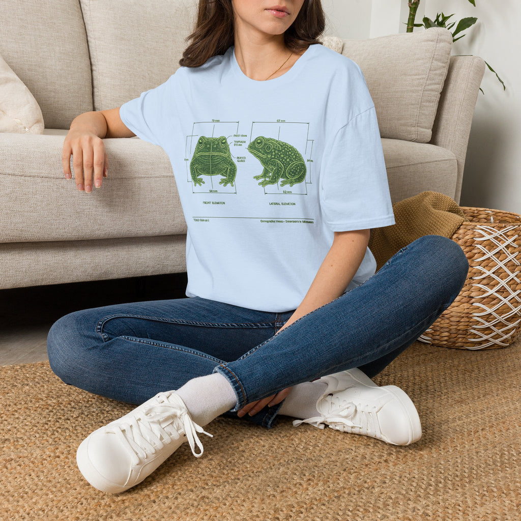 Blue Print Toad Unisex Softstyle T-Shirt