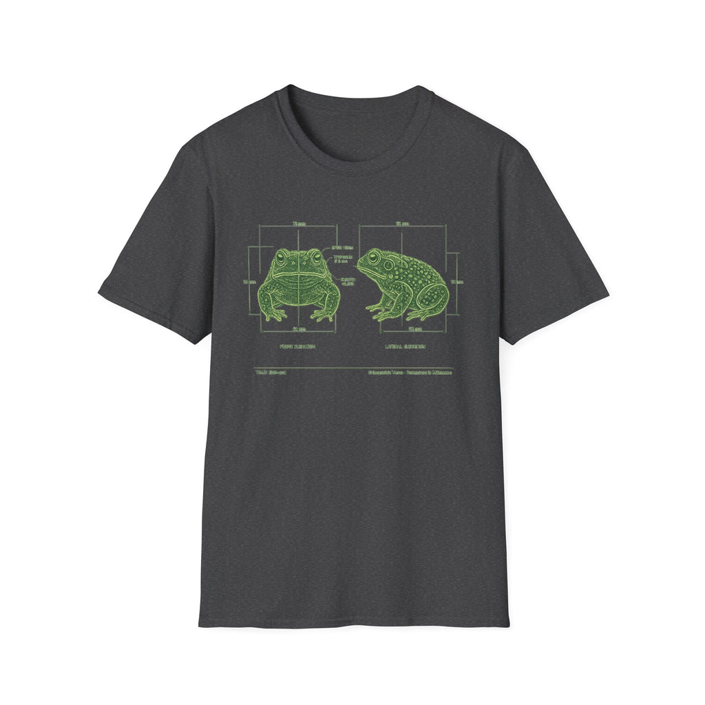Blue Print Toad Unisex Softstyle T-Shirt