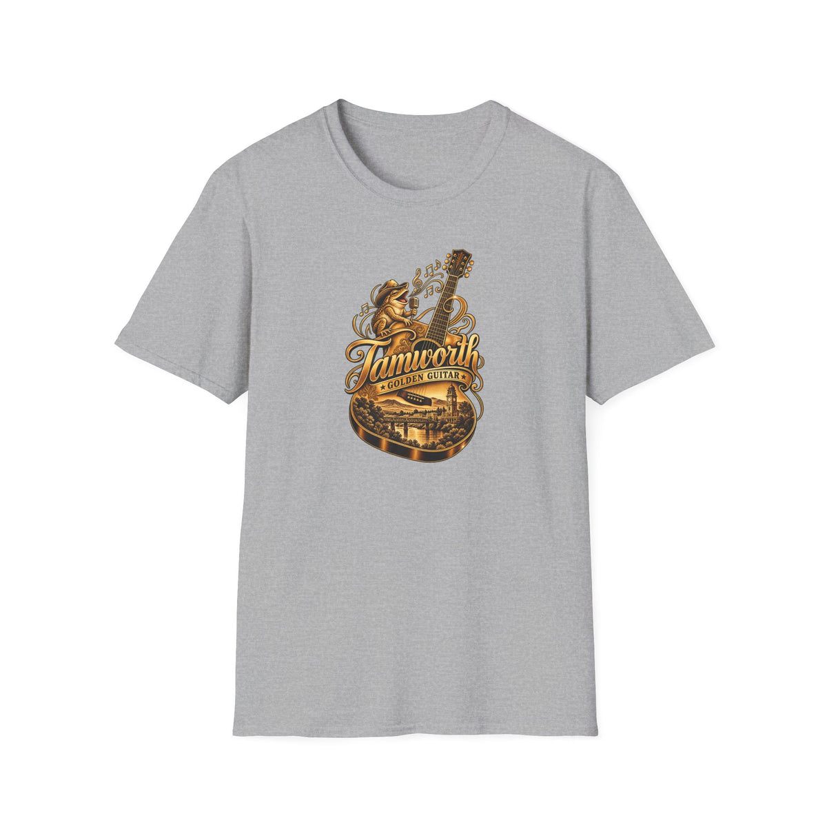 Tamworth Golden Guitar T-Shirt | Croaking Toad