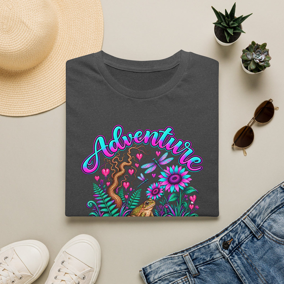 Adventure Awaits Unisex Softstyle T-Shirt