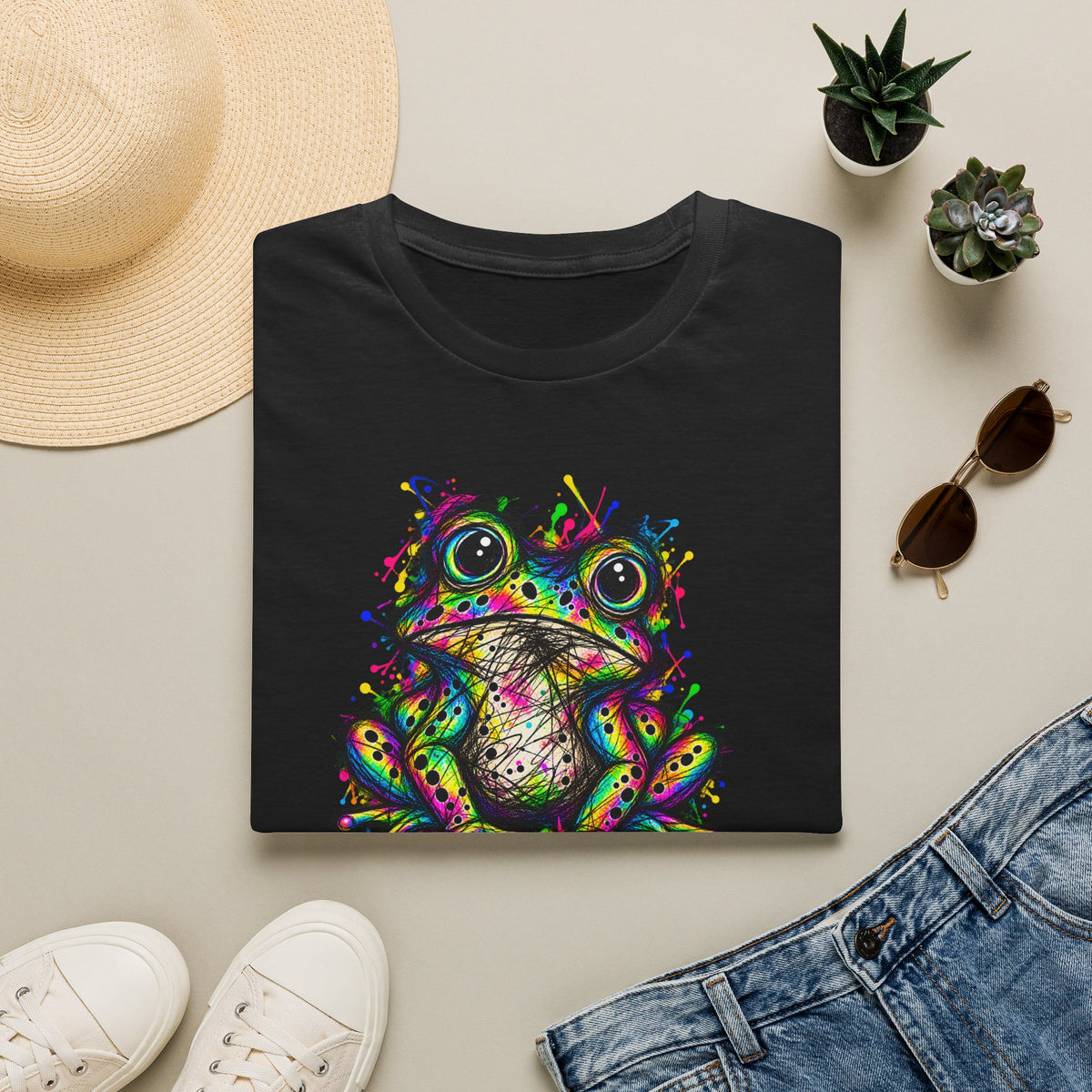 Tie dye Toad - Unisex Softstyle T-Shirt
