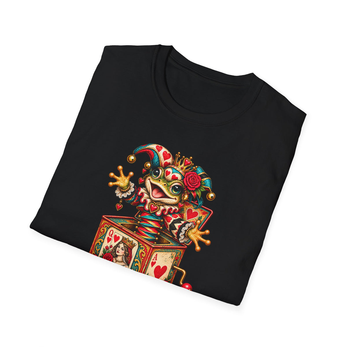 Queen of Hearts Toad in a Box T-Shirt
