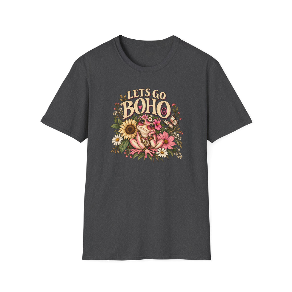 Lets Go Boho Toad Unisex Softstyle T-Shirt