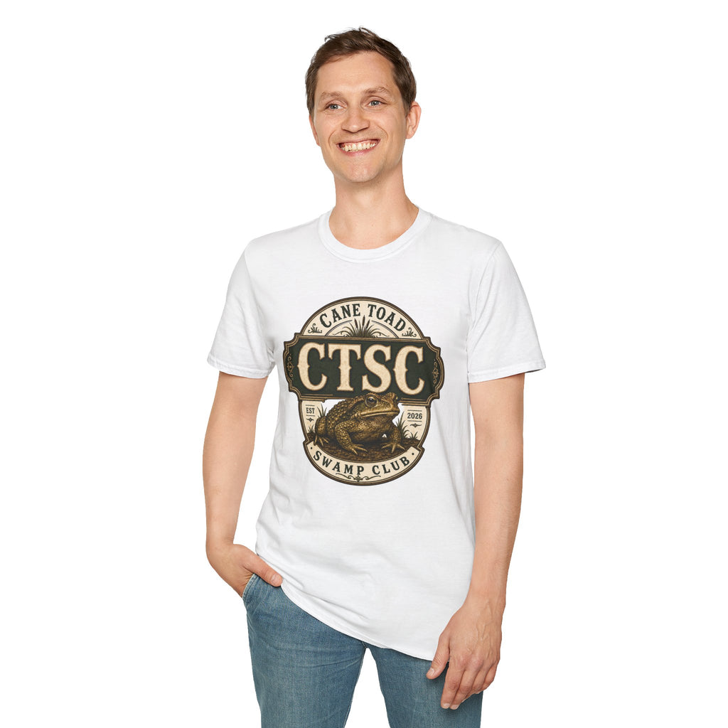 Cane-Toad Swamp Club Unisex Softstyle T-Shirt