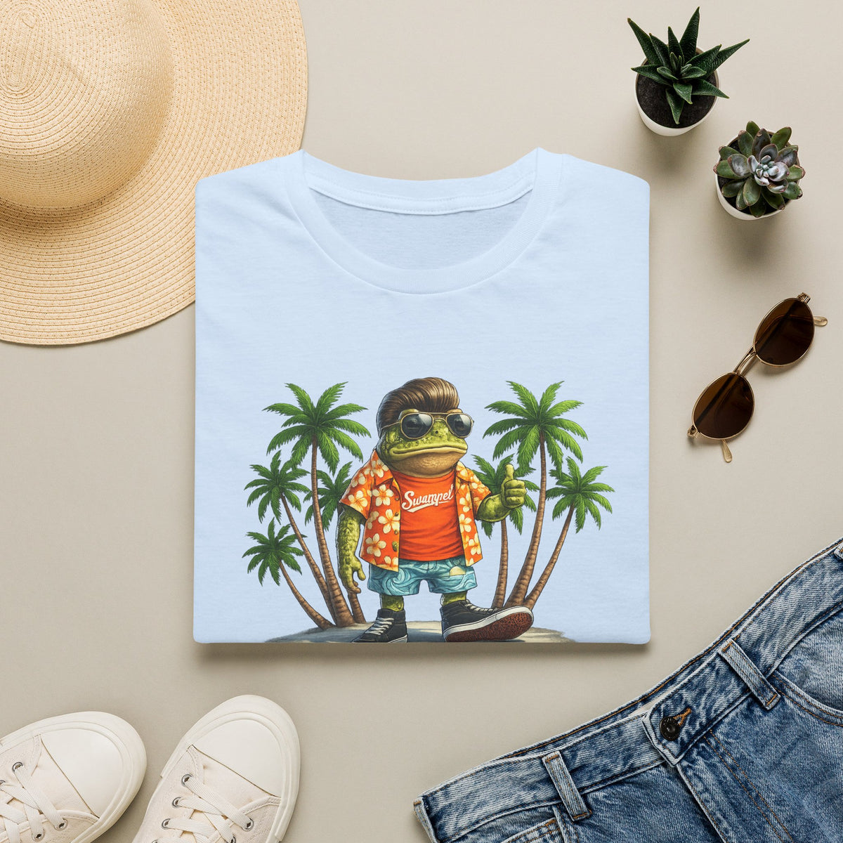 Cool Swampel Toad Unisex Softstyle T-Shirt