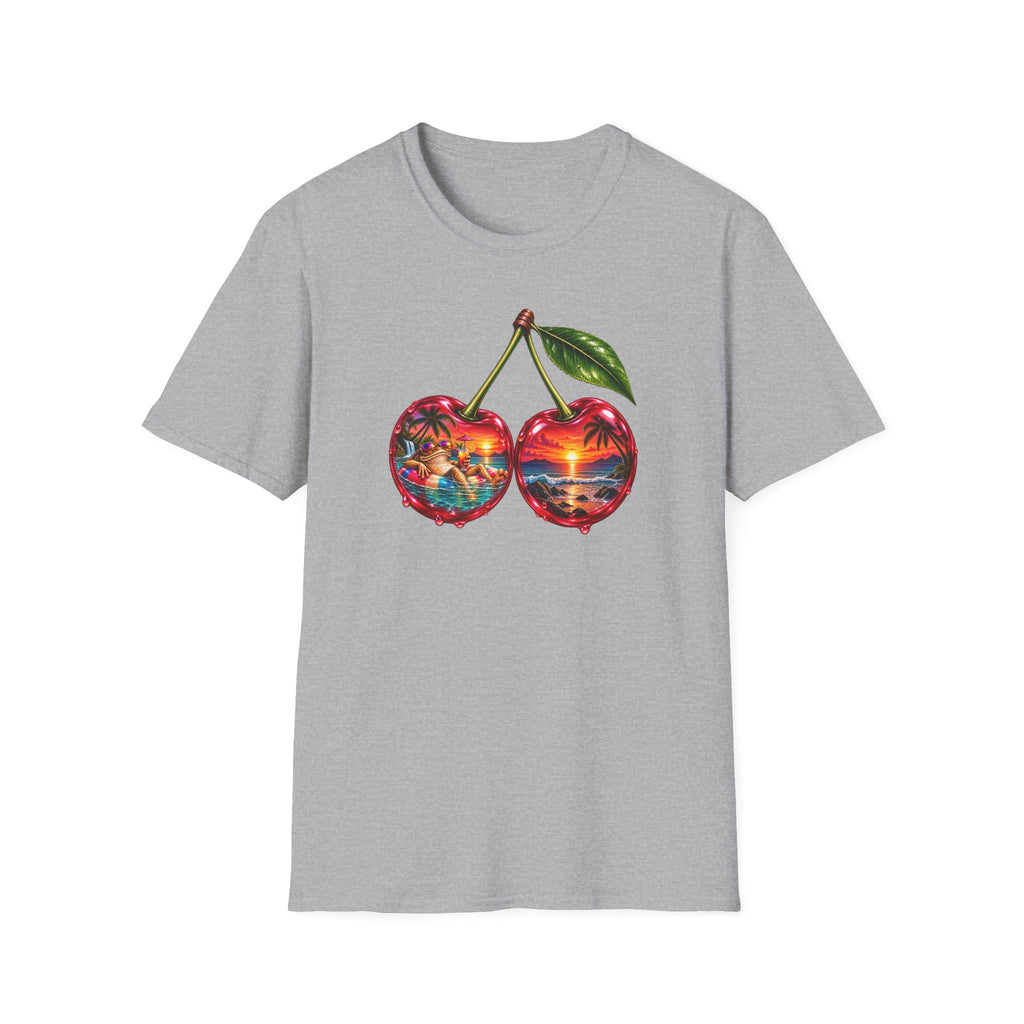 Cherry Toad holiday  Unisex Softstyle T-Shirt