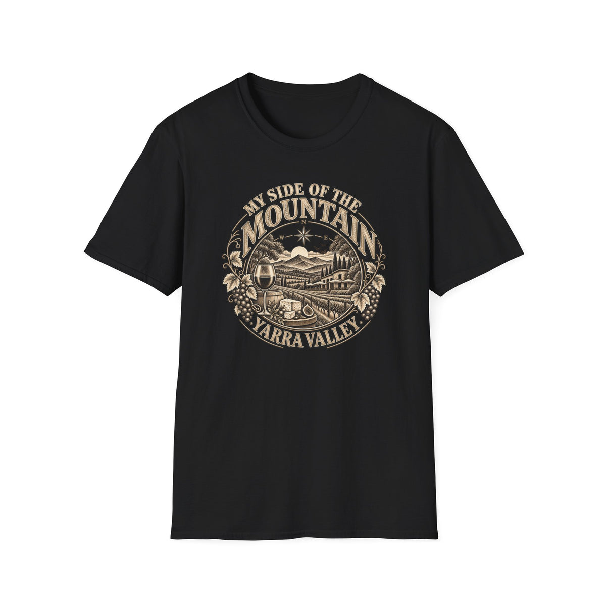 My side of the Mountain  Yarra Valley Unisex Softstyle T-Shirt