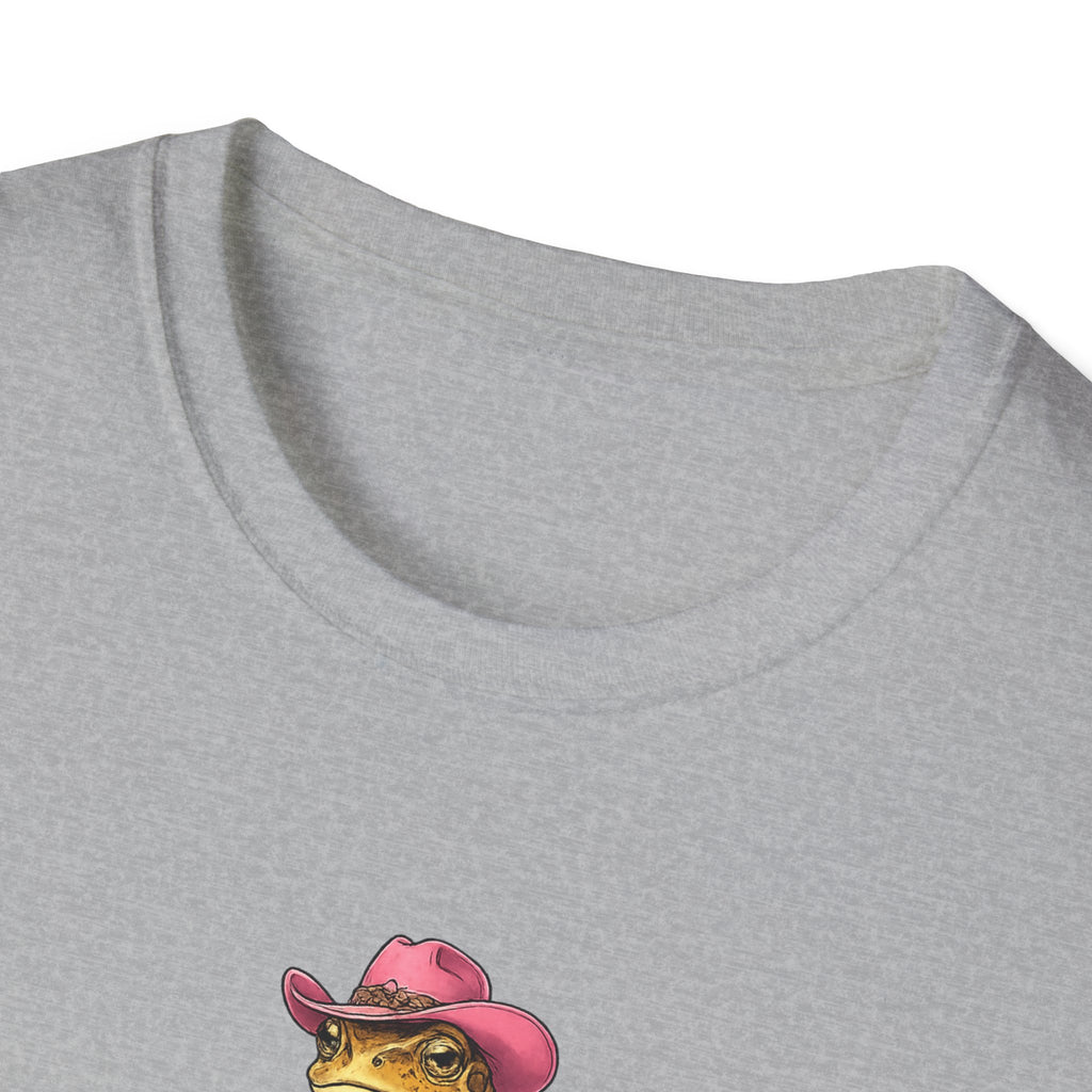 Cowgirl Rodeo Kröte Unisex Softstyle T-Shirt