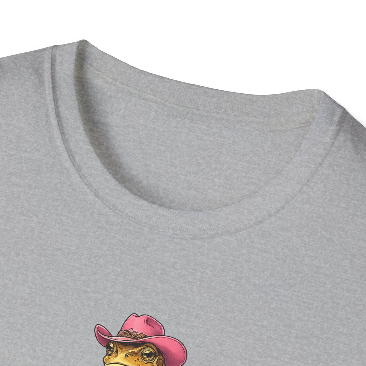 Cowgirl Rodeo Kröte Unisex Softstyle T-Shirt