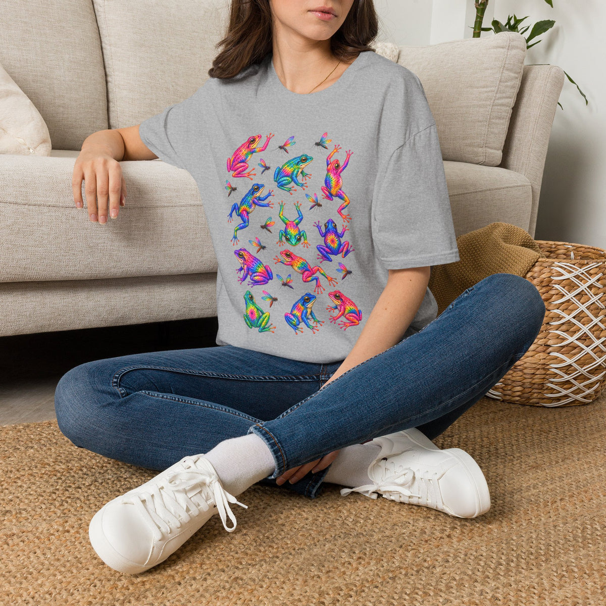 Mischief tie-dye ToadsUnisex Softstyle T-Shirt