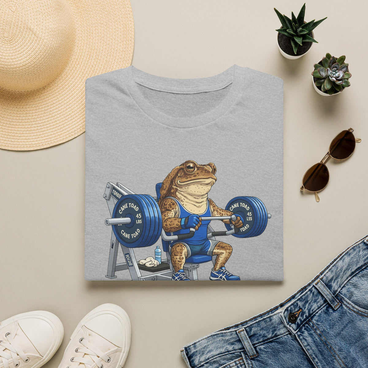 Gym Junkie Toad Unisex Softstyle T-Shirt