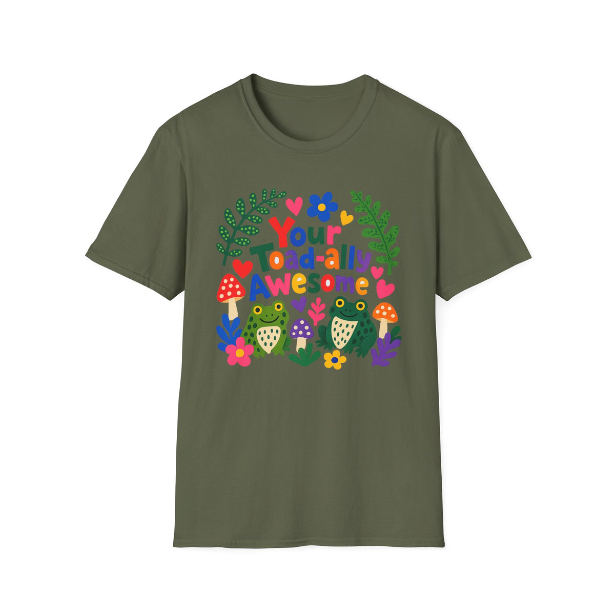 Dein Krötenstarkes Unisex Softstyle T-Shirt