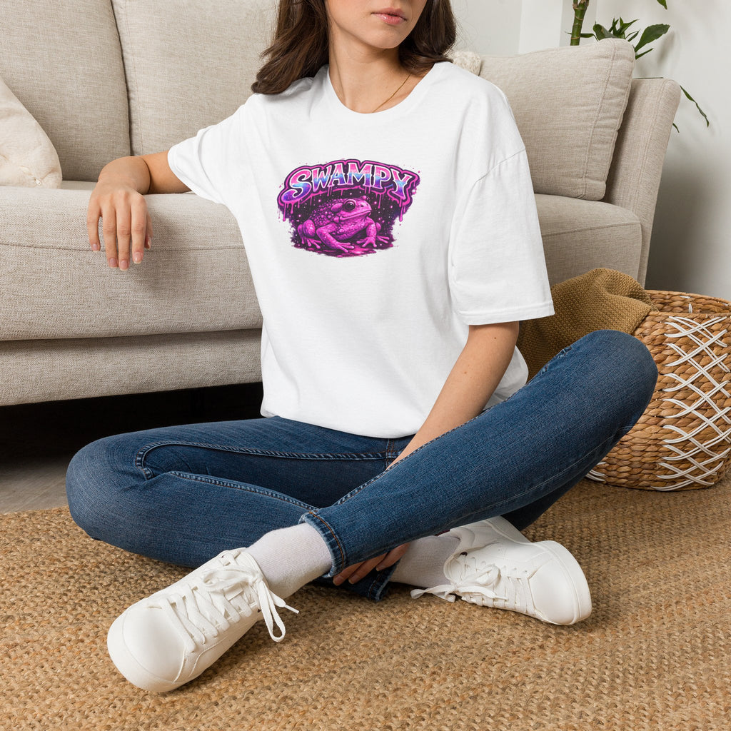 Swampy pink toad Unisex Softstyle T-Shirt