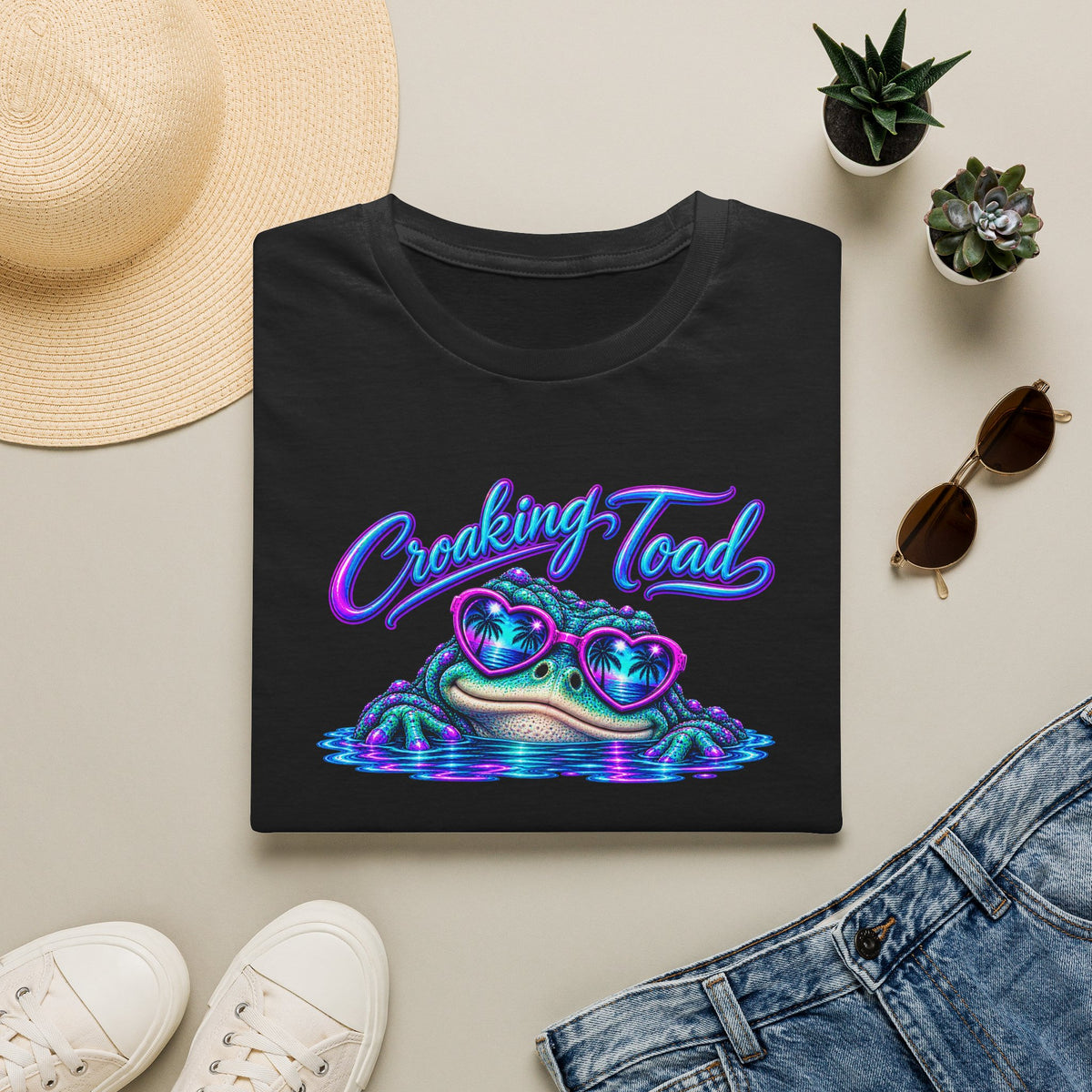 Croaking Toad Unisex Softstyle T-Shirt