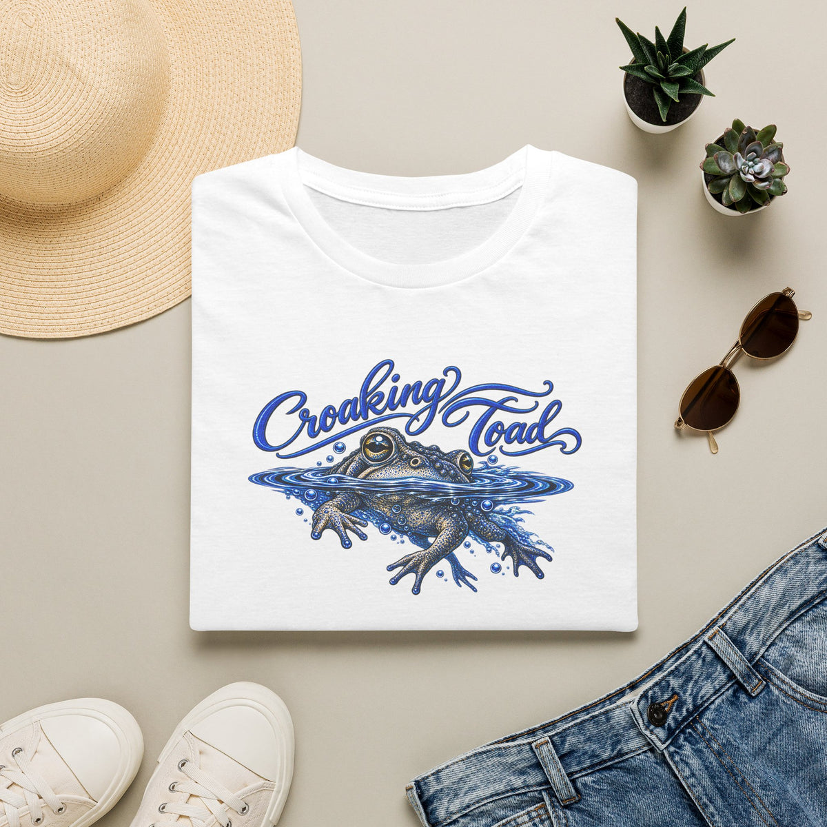 Croaking Toad Unisex Softstyle T-Shirt