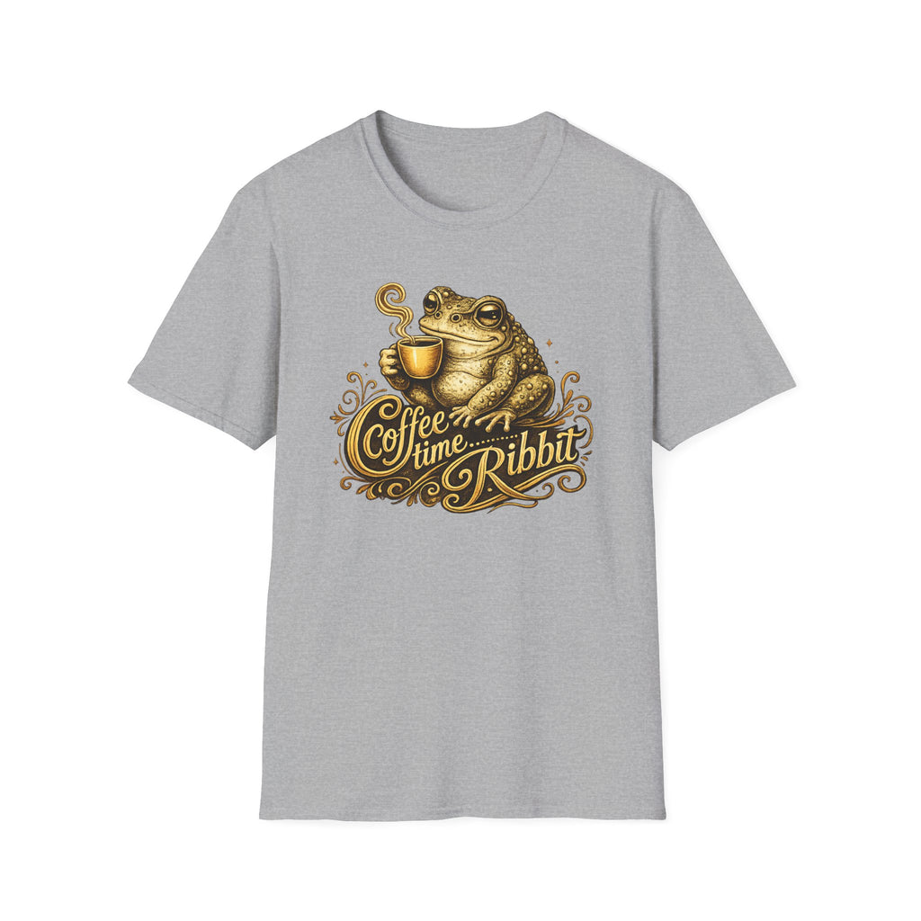 Coffee time Ribbit Unisex Softstyle T-Shirt