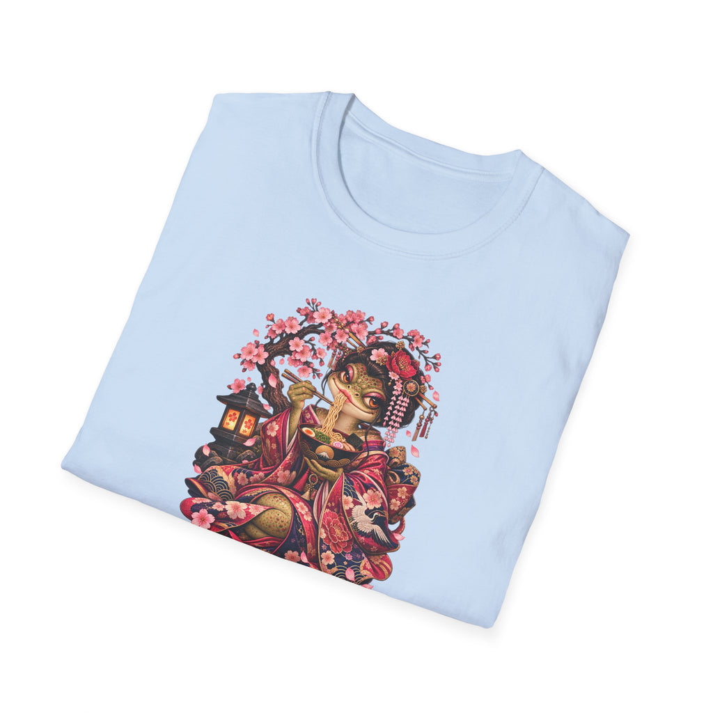 Cherry Blossom Toad Unisex Softstyle T-Shirt