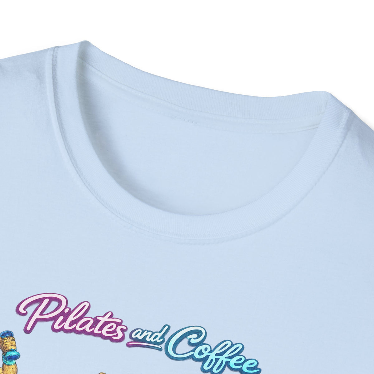 Pilates & Coffee Toads Unisex Softstyle T-Shirt