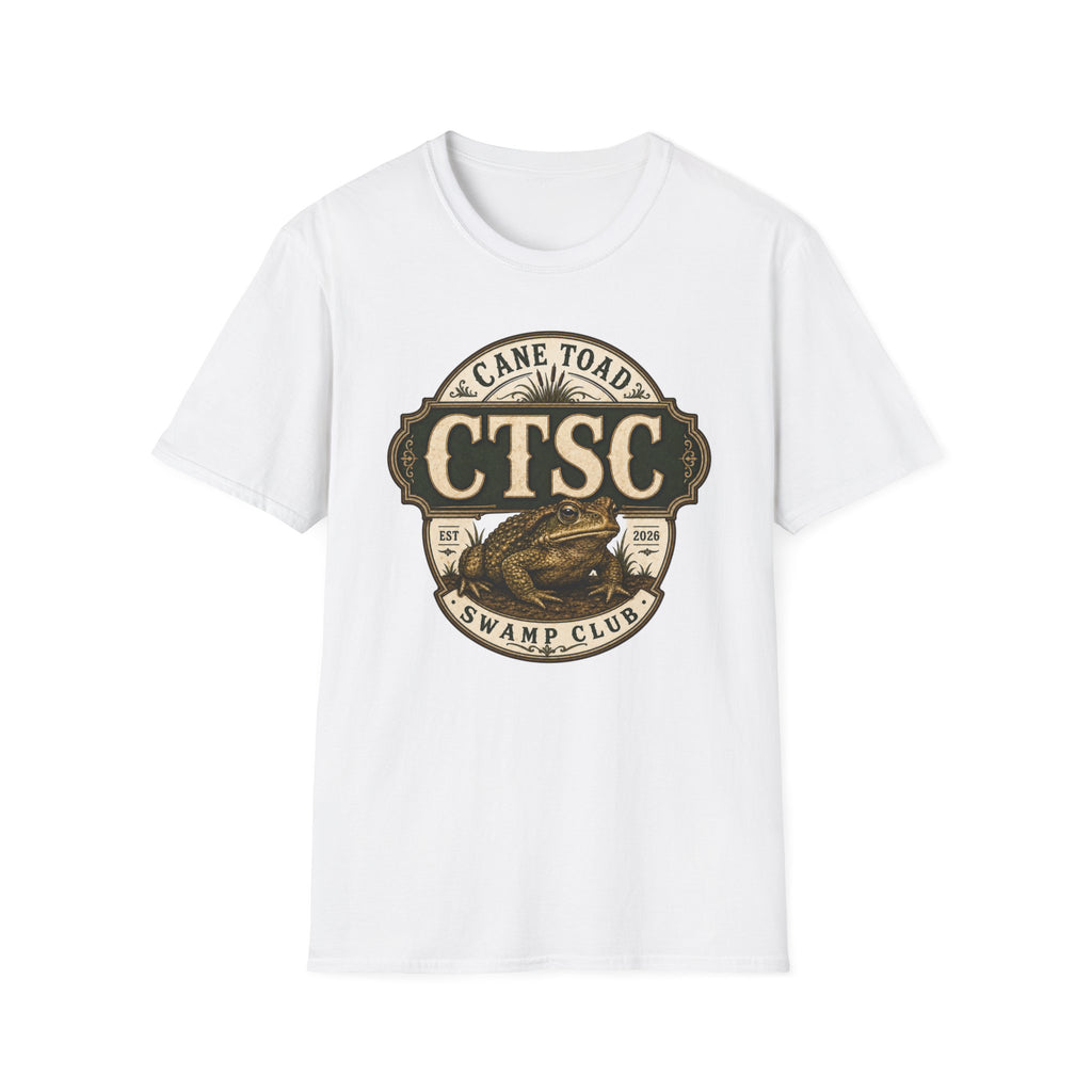 Cane-Toad Swamp Club Unisex Softstyle T-Shirt