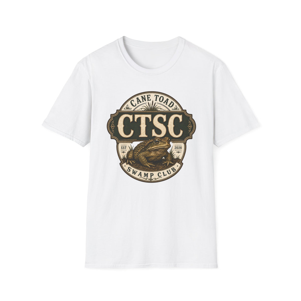 Cane-Toad Swamp Club Unisex Softstyle T-Shirt