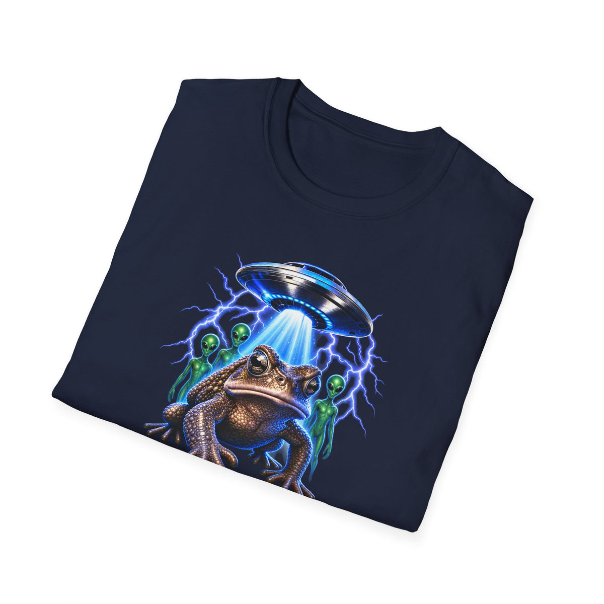 Alien Toad Unisex Softstyle T-Shirt