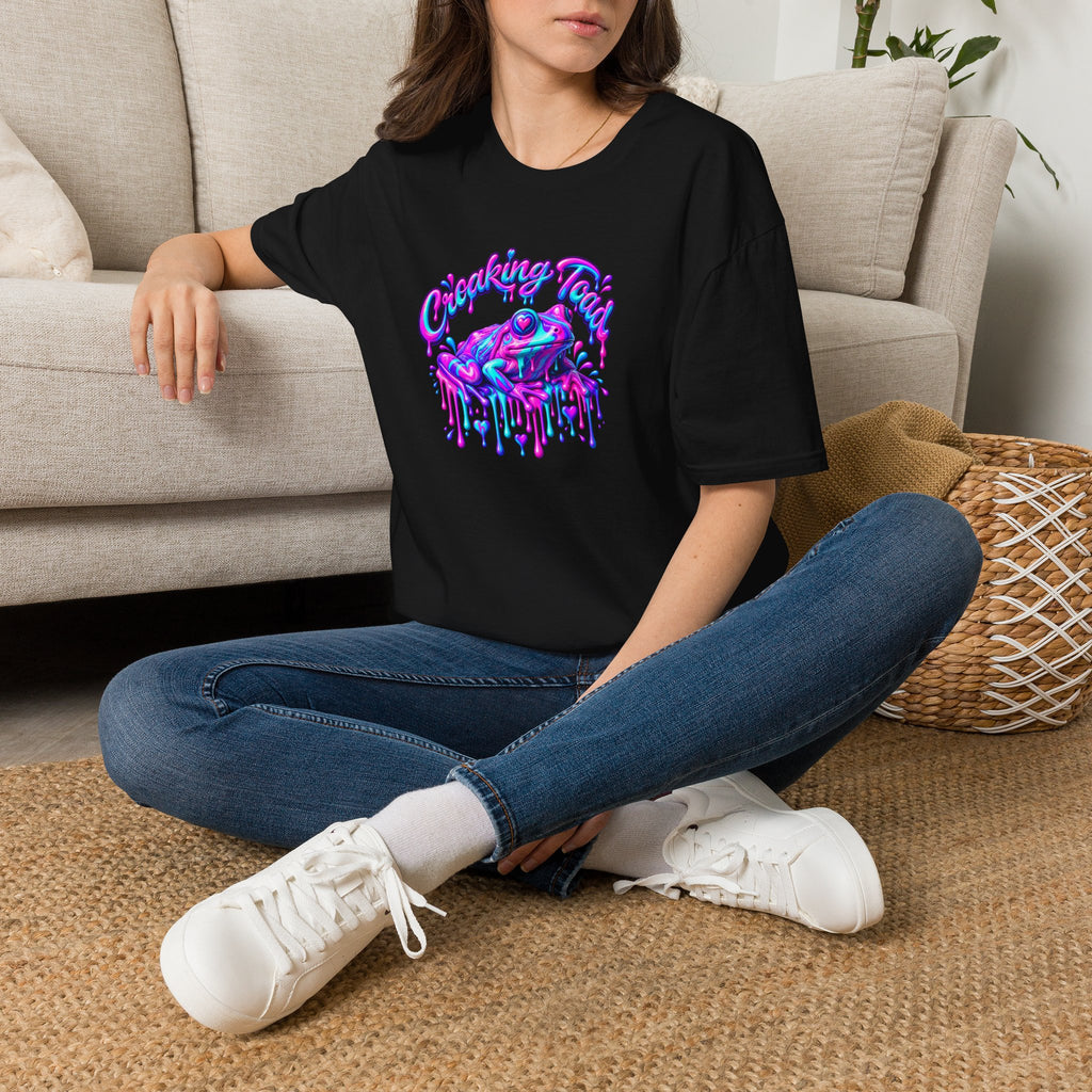 Croaking Toad Melted wax Unisex Softstyle T-Shirt