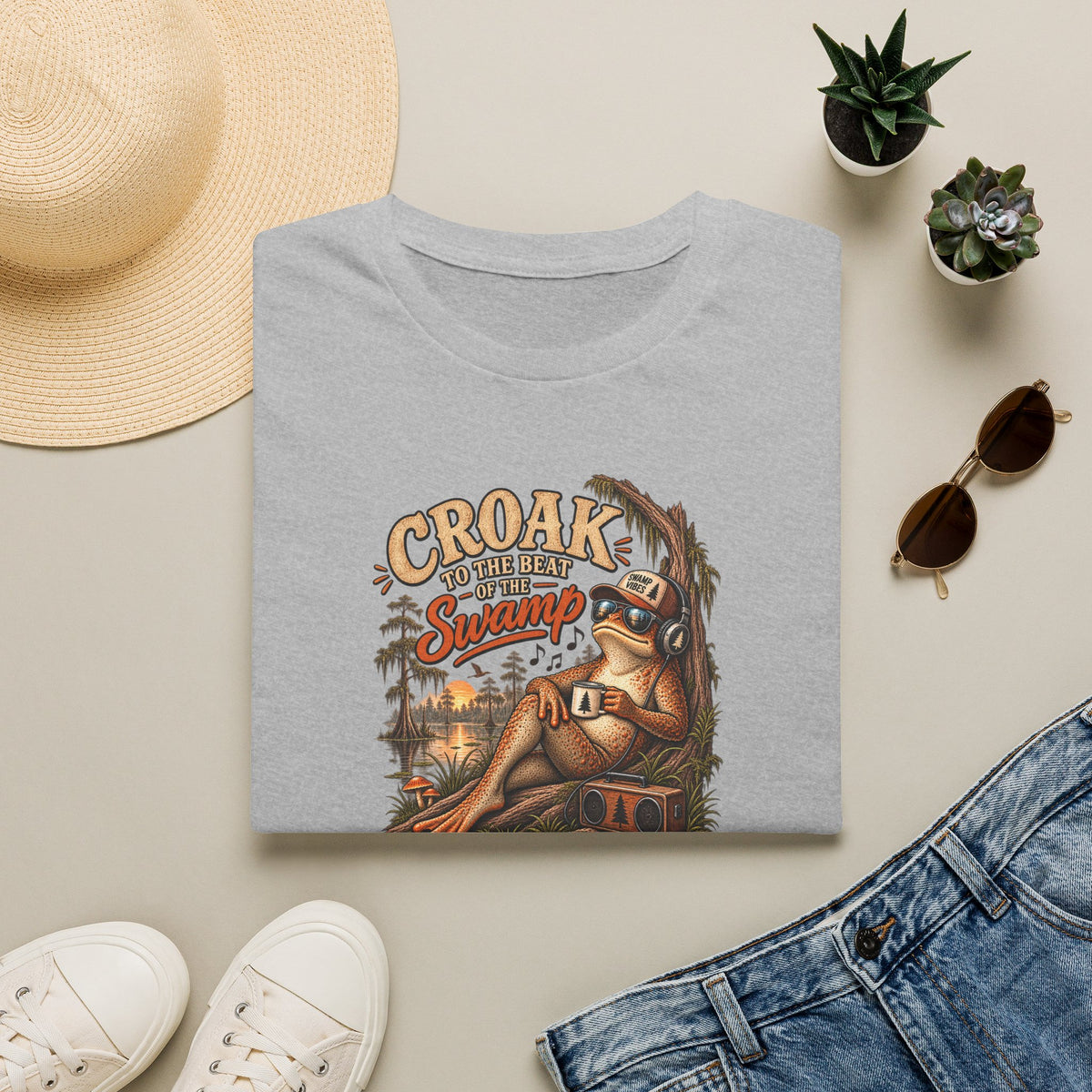 Swanp Vibes Unisex Softstyle T-Shirt