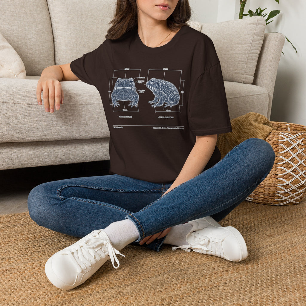 Blue Print Toad Unisex Softstyle T-Shirt