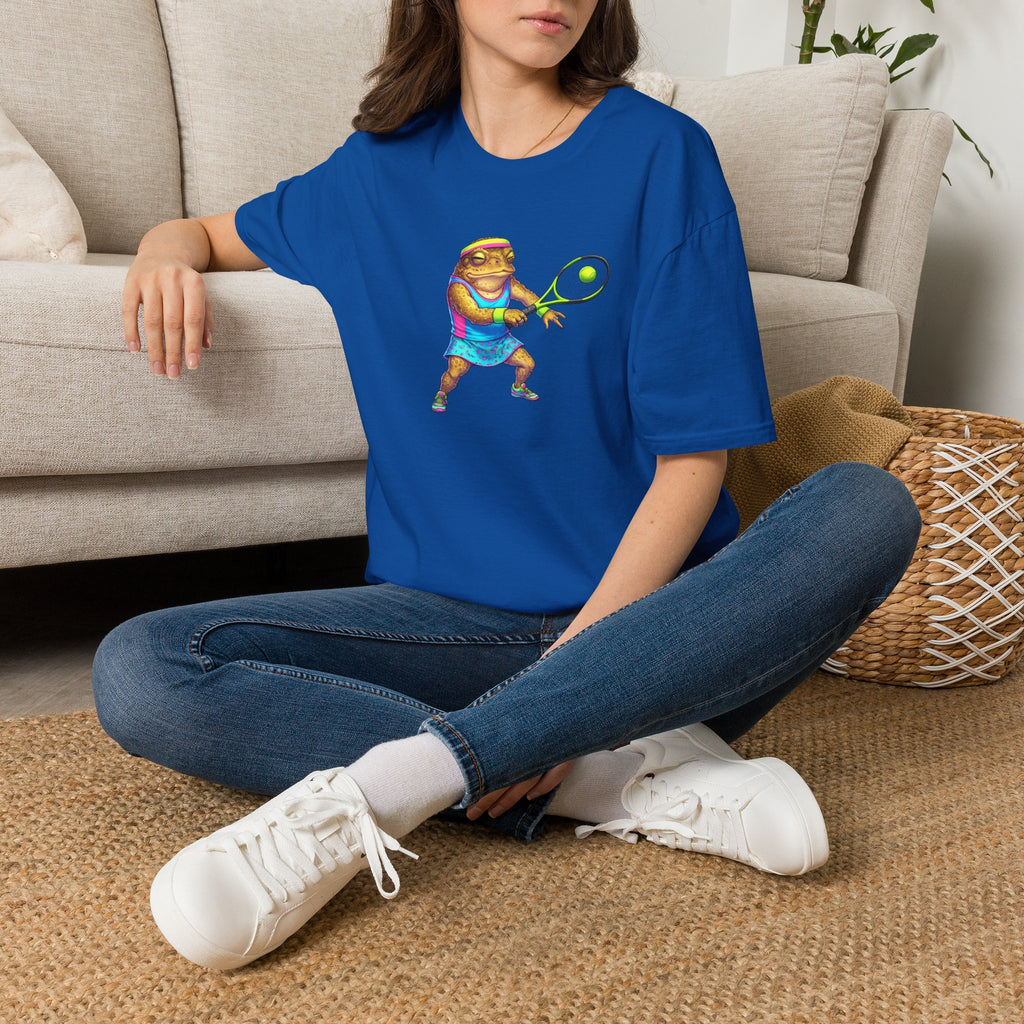 Tennis-Kröte Unisex Softstyle T-Shirt