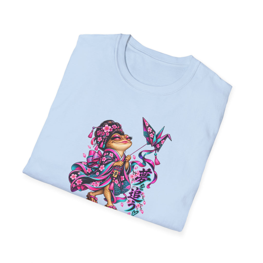 Kite Flying Toad Unisex Softstyle T-Shirt