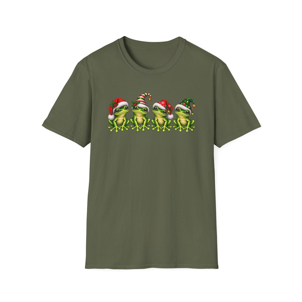 Christmas Amphibians Unisex Softstyle T-Shirt