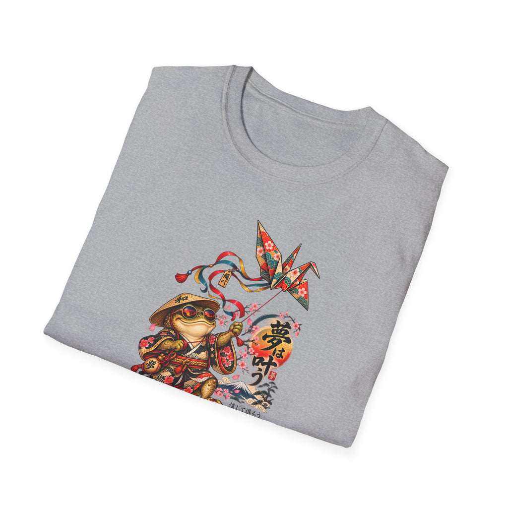 Kite Flying Toad Unisex Softstyle T-Shirt