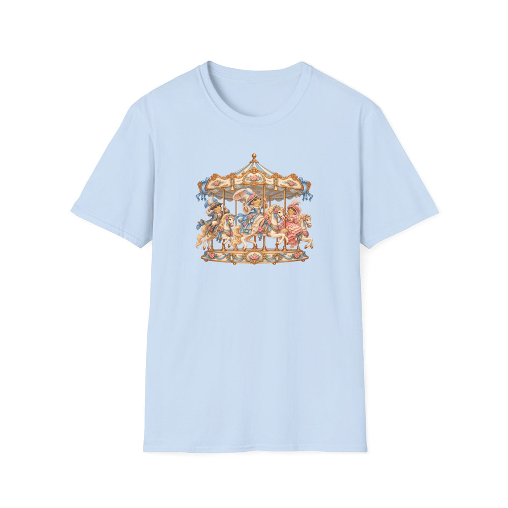 Vintage French Toads on Carousel T-Shirt