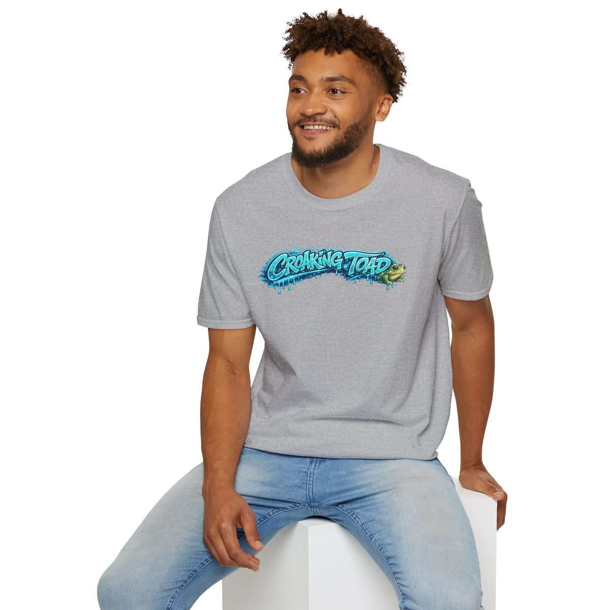 Croaking Toad Unisex Softstyle T-Shirt
