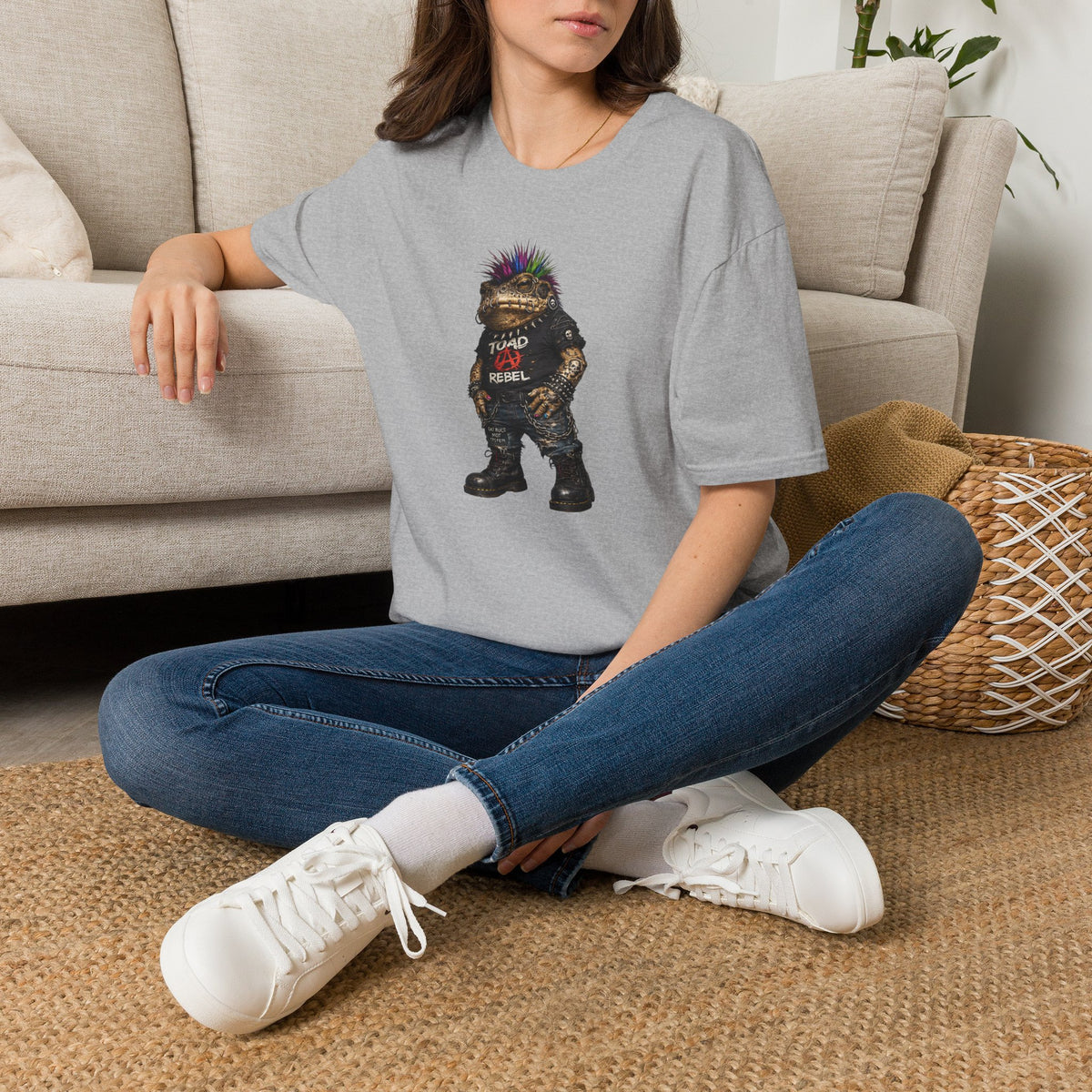 T-shirt Unisex Softstyle Rebel Toad