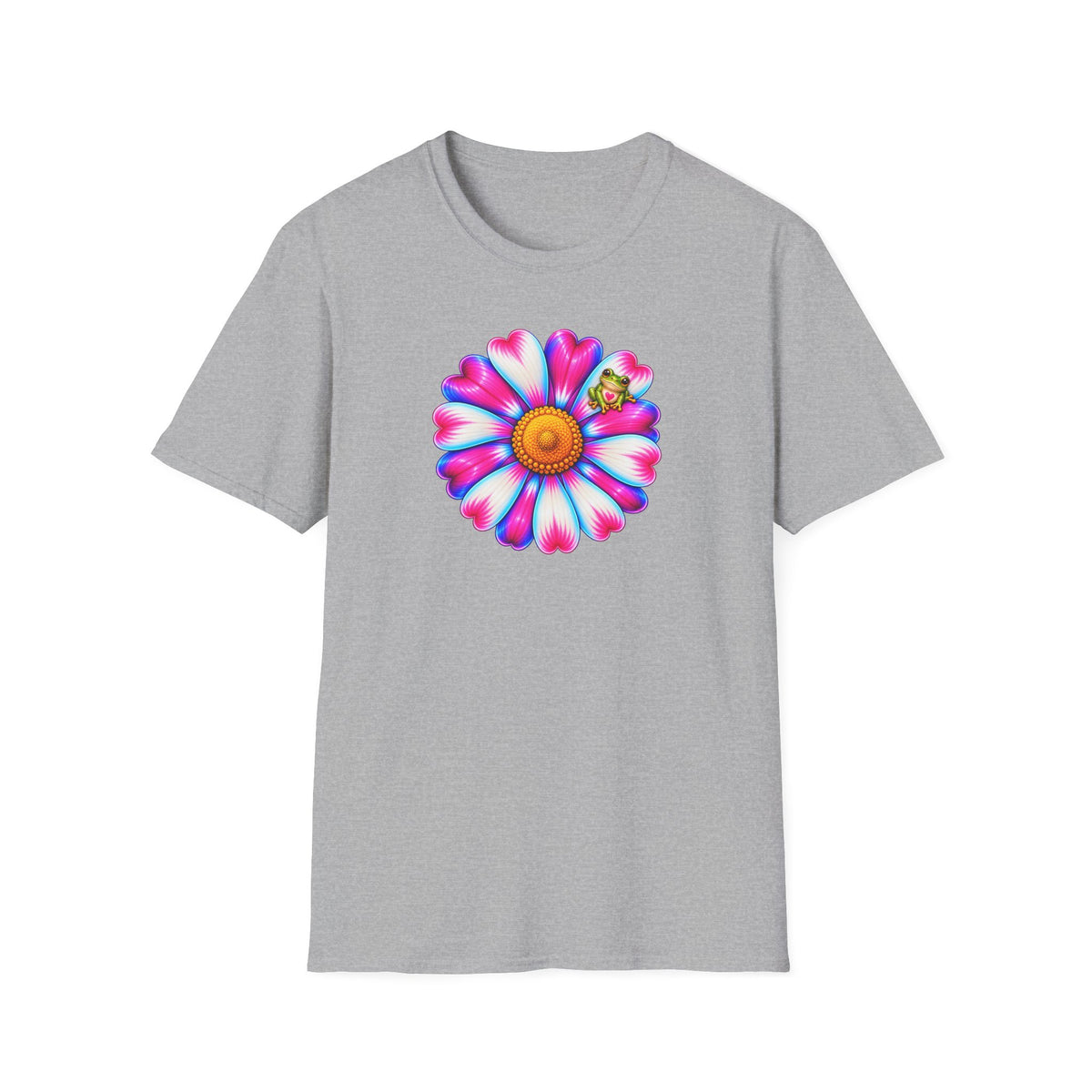 Daisy Toad Flower T-Shirt | Croaking Toad